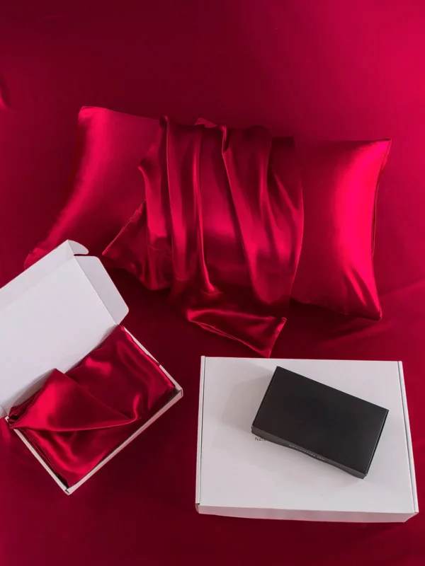 19Momme 100% Mulberry Silk Pillowcase, Envelope Closure (Buy 3, Get 1 Free)