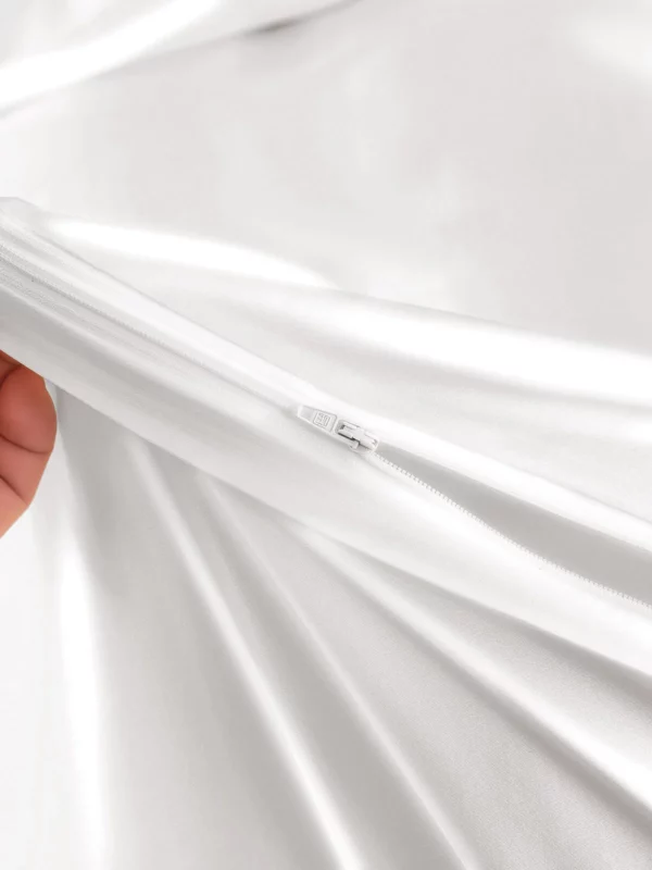 25Momme 4Pcs 100% mulberry Silk bedding Set Duvet Cover+Fitted Sheet+2x Pillowcases