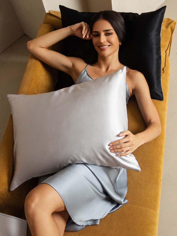 22momme 100% Mulberry Silk Pillowcase, Envelope Closure (Buy 3, Get 1 Free)