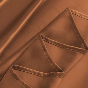 19Momme 4Pcs pure mulberry Silk bedding Set Fitted&Flat Sheets+2x Pillowcases - Image 14