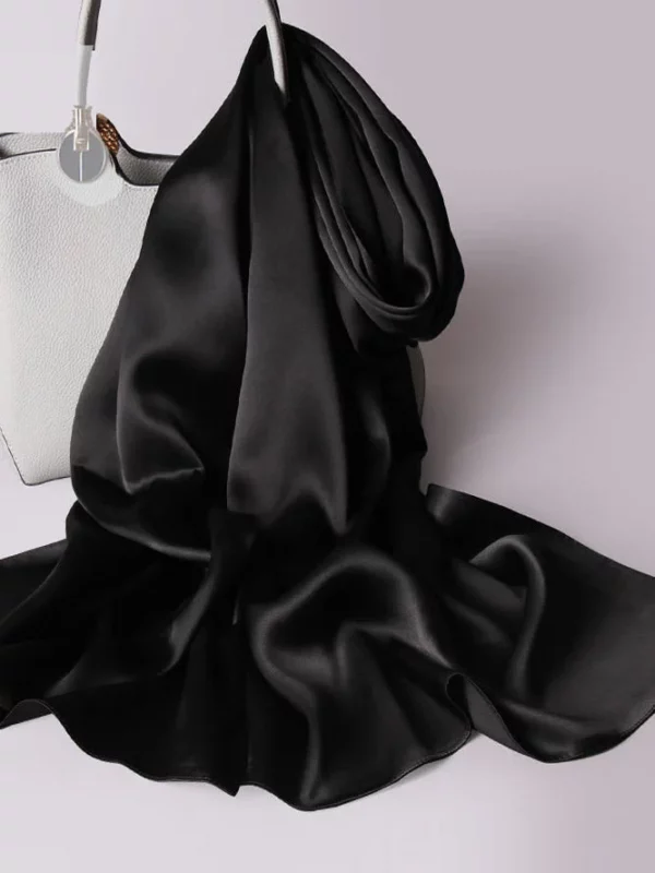 19 Momme Pure Silk Long Scarf/Shawl 170x53cm/67