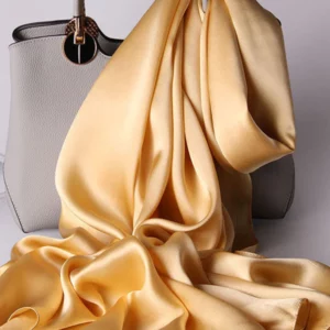 19 Momme Pure Silk Long Scarf/Shawl 170x53cm/67 - Image 8