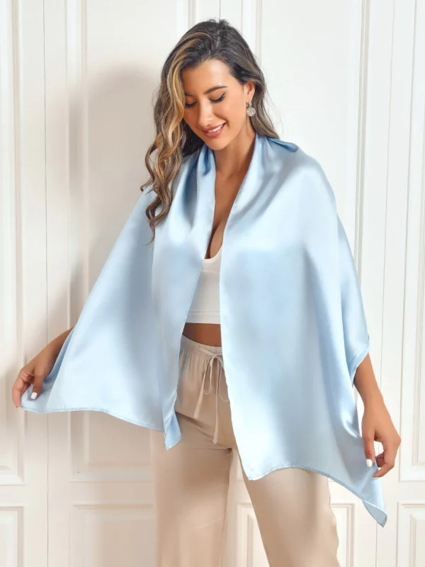 19 Momme Pure Silk Long Scarf/Shawl 170x53cm/67